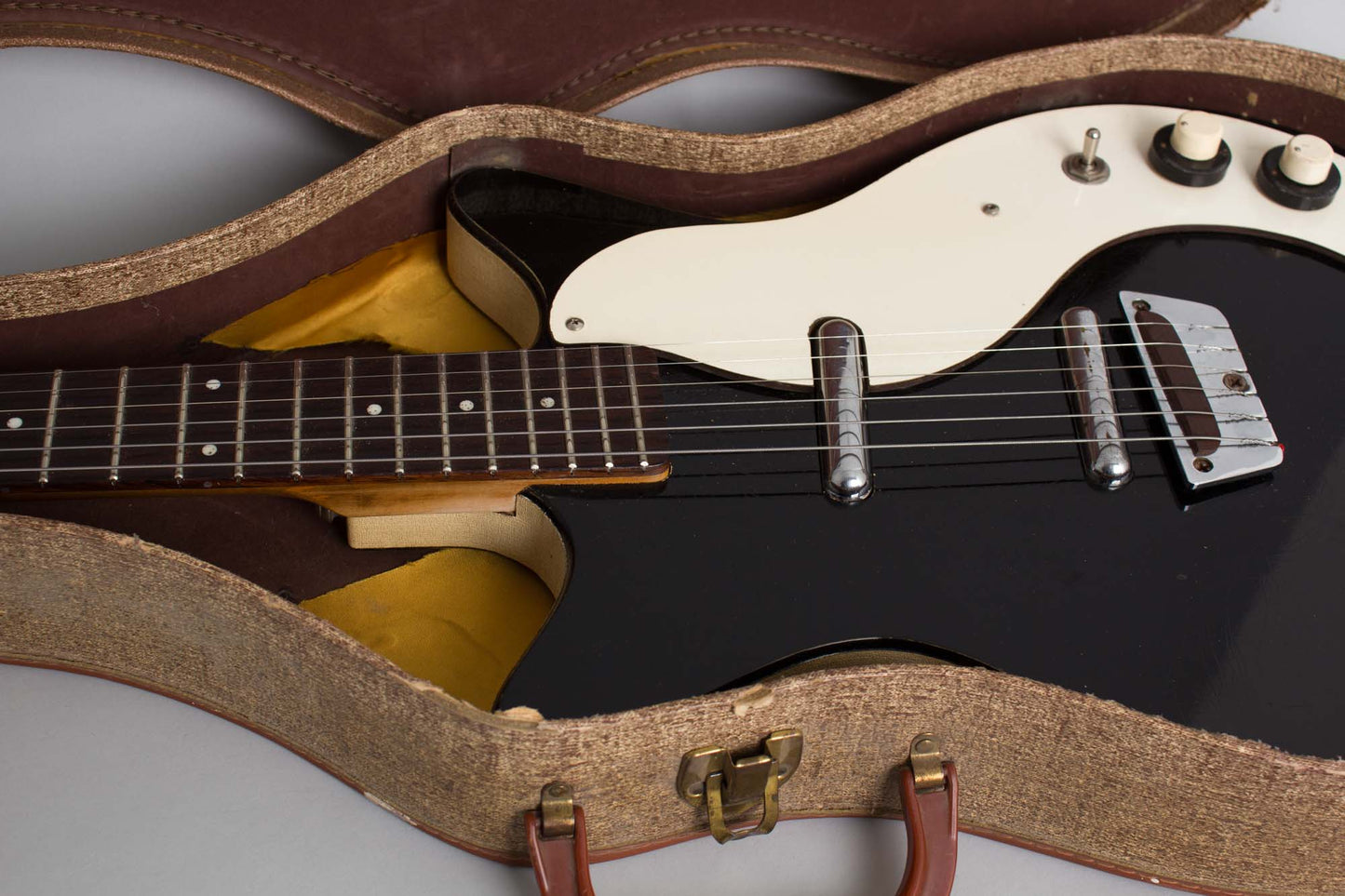 Danelectro Standard Model 3021 Owned and Used by Elliott Sharp Semi-Hollow Body Electric Guitar (1959)