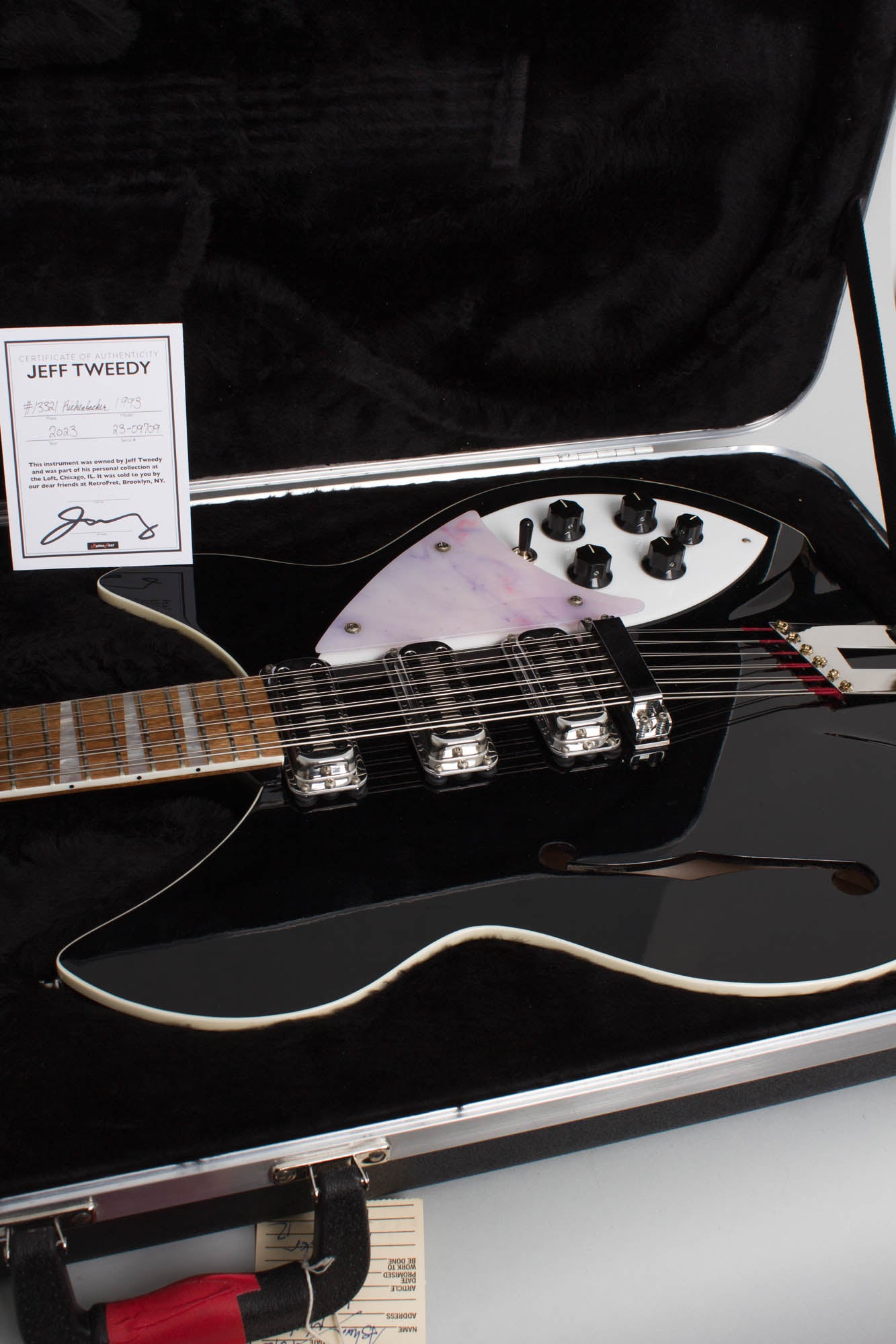 Rickenbacker 1993 Plus Owned and used by Jeff Tweedy of Wilco 12 String Electric Guitar (2023)