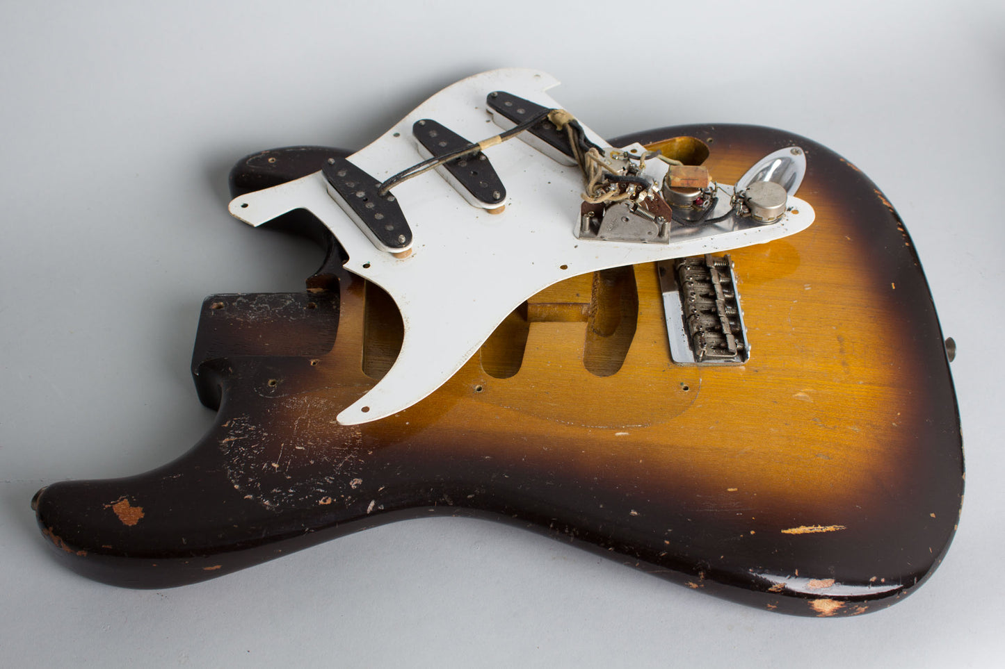 Fender Stratocaster Non Tremolo Solid Body Electric Guitar (1956)