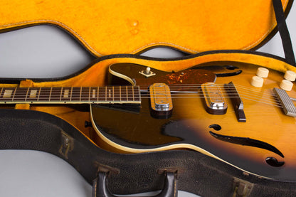 Harmony Meteor H-70 Arch Top Hollow Body Electric Guitar (1961)