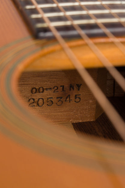 C. F. Martin 00-21NY Flat Top Acoustic Guitar (1965)
