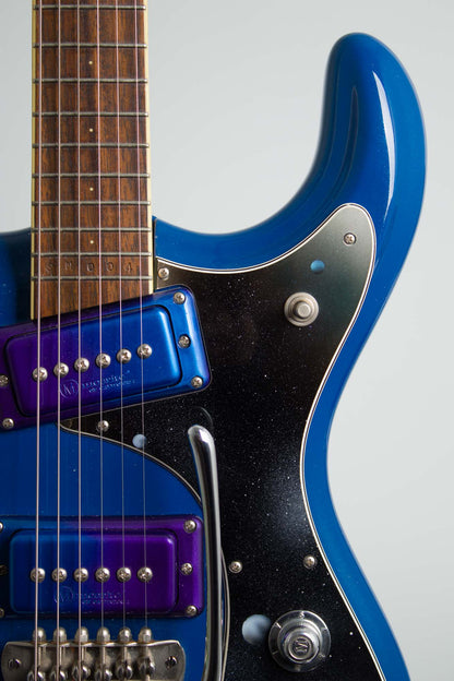 Mosrite Semie Moseley Model Handpainted by Wayne Jarrett Solid Body Electric Guitar (1992)