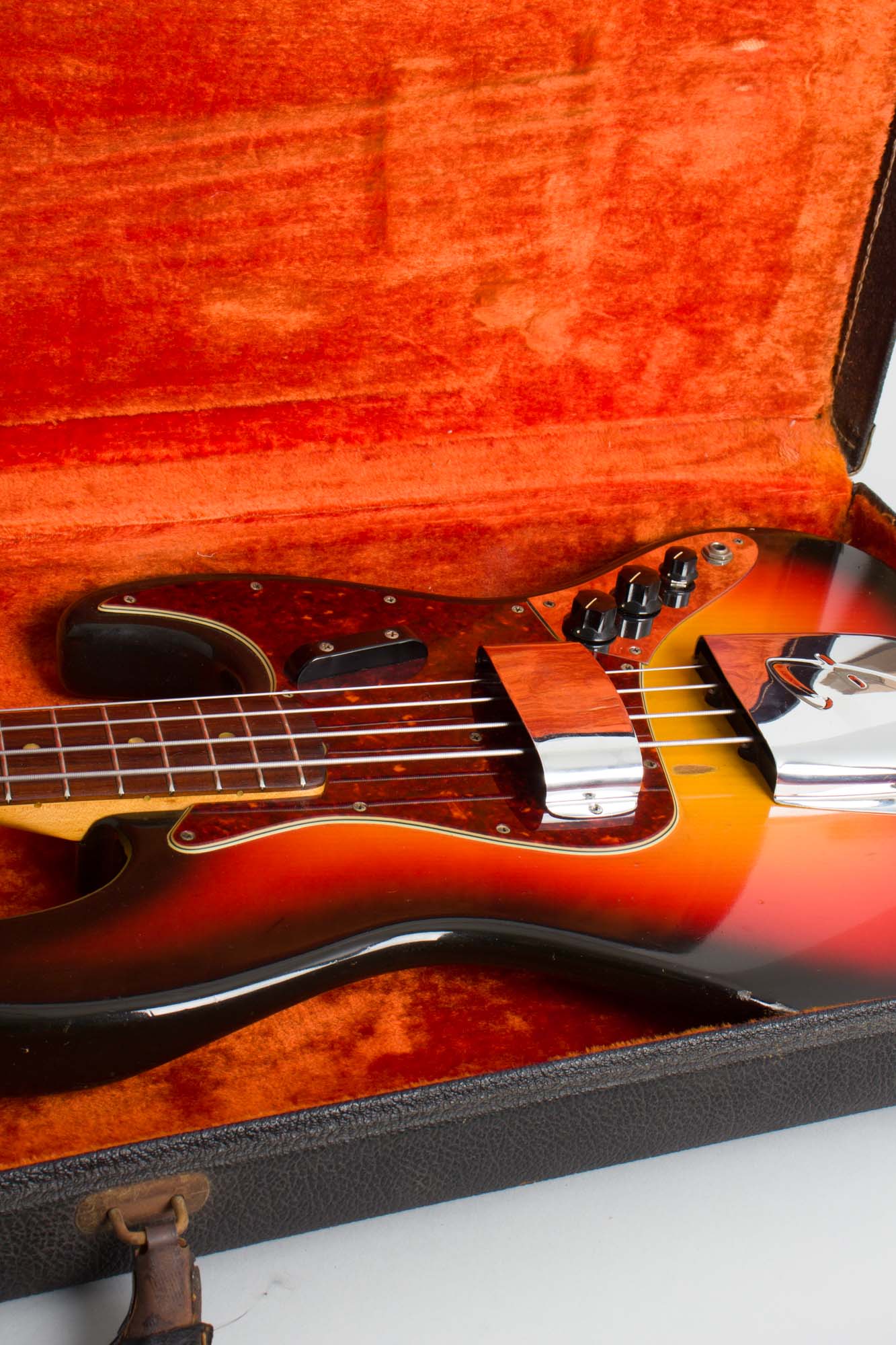 Fender Jazz Bass Solid Body Electric Bass Guitar (1966)