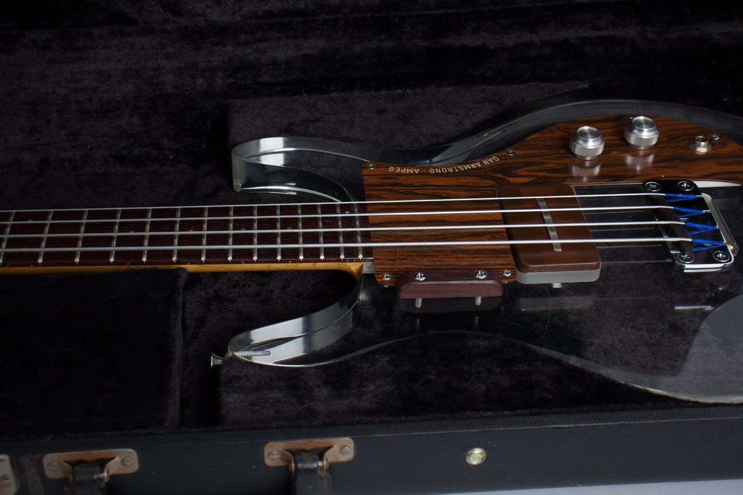 Ampeg Dan Armstrong Solid Body Electric Bass Guitar (1969)