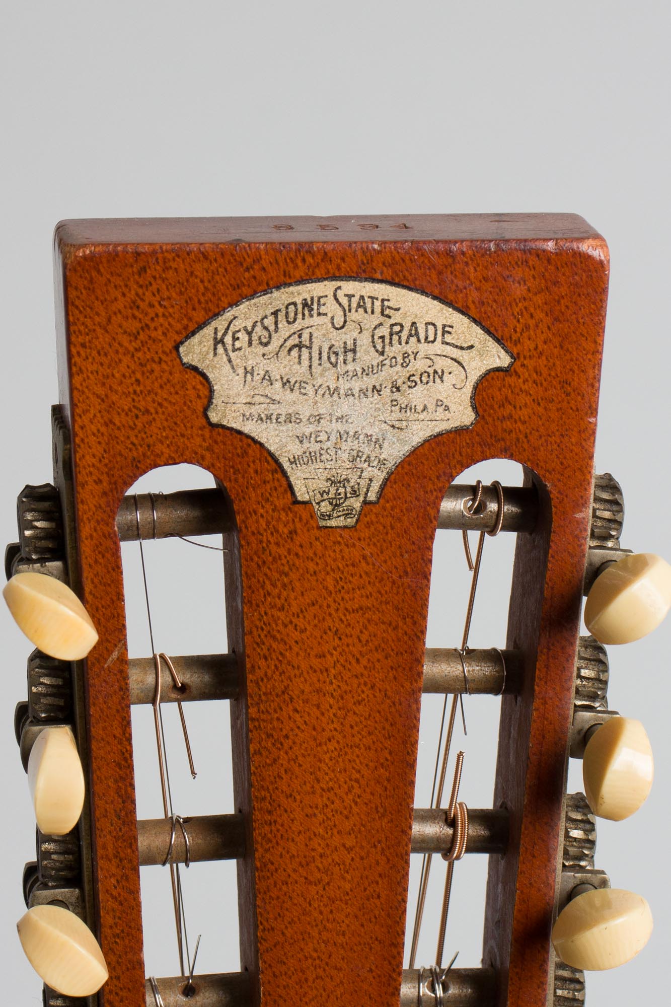 Weymann 12 String Flat Top Acoustic Guitar (1908)