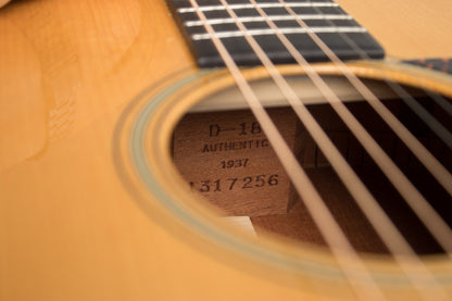 C. F. Martin D-18 1937 Authentic Flat Top Acoustic Guitar (2008)