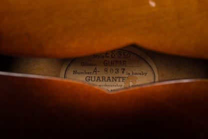 Gibson ES-350 Arch Top Hollow Body Electric Guitar (1951)