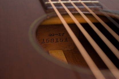 C. F. Martin 00-17 Flat Top Acoustic Guitar (1957)
