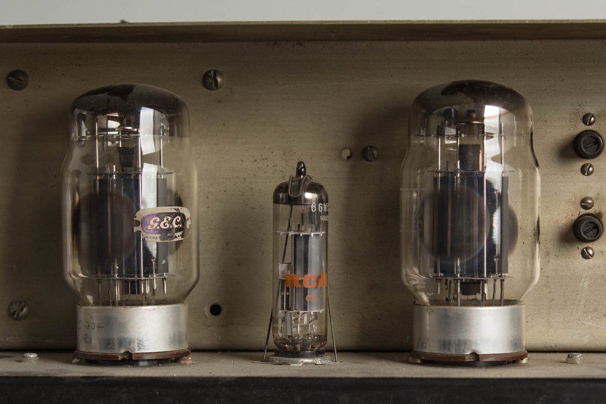 Vox Model UL 7120 Hybrid Head and Cabinet Amplifier (1966)