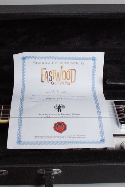 Eastwood Devo Bob 1 Signature La Baye 2X4 Owned by Jeff Tweedy of Wilco Solid Body Electric Guitar (2015)