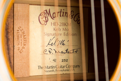C. F. Martin HD-28KM Keb Mo Limited Edition #41 of 252 Flat Top Acoustic Guitar (2001)