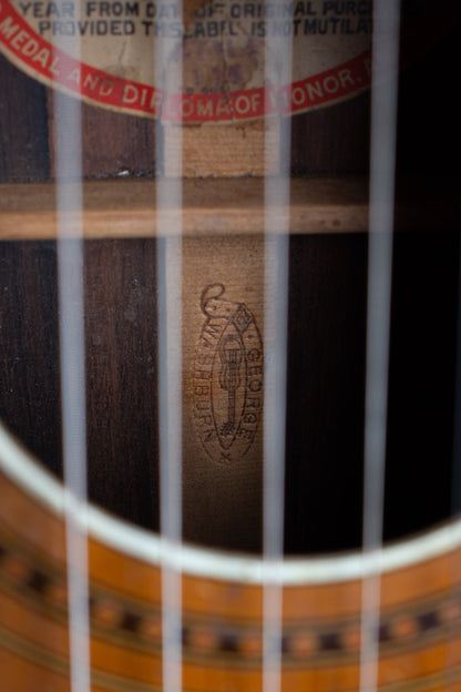Washburn Style 115 Flat Top Acoustic Guitar (1908)