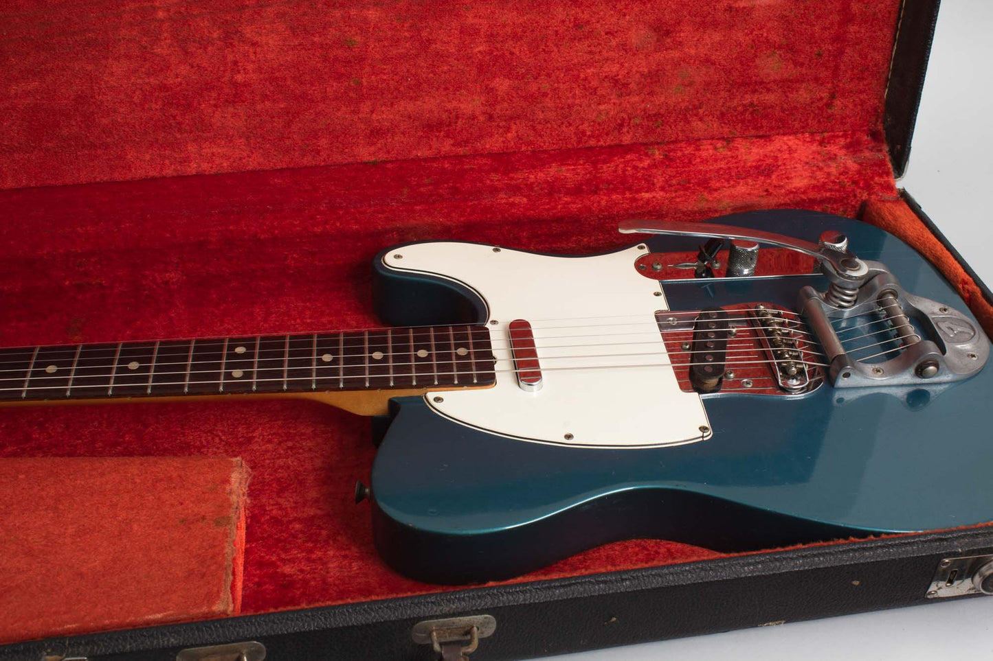 Fender Telecaster with Bigsby Solid Body Electric Guitar (1967)