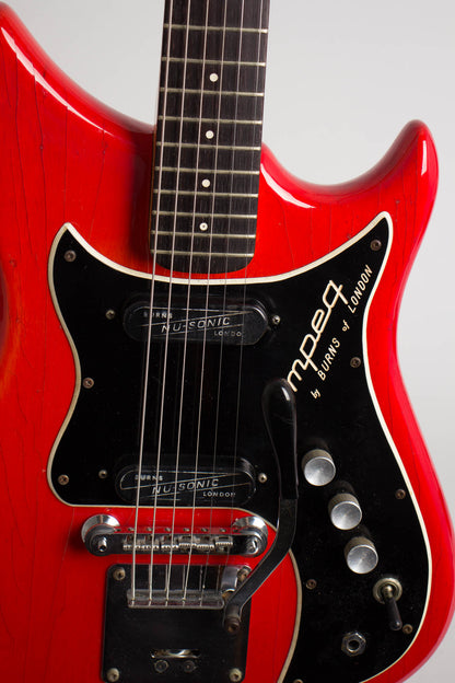 Burns Ampeg Nu-Sonic Solid Body Electric Guitar (1964)