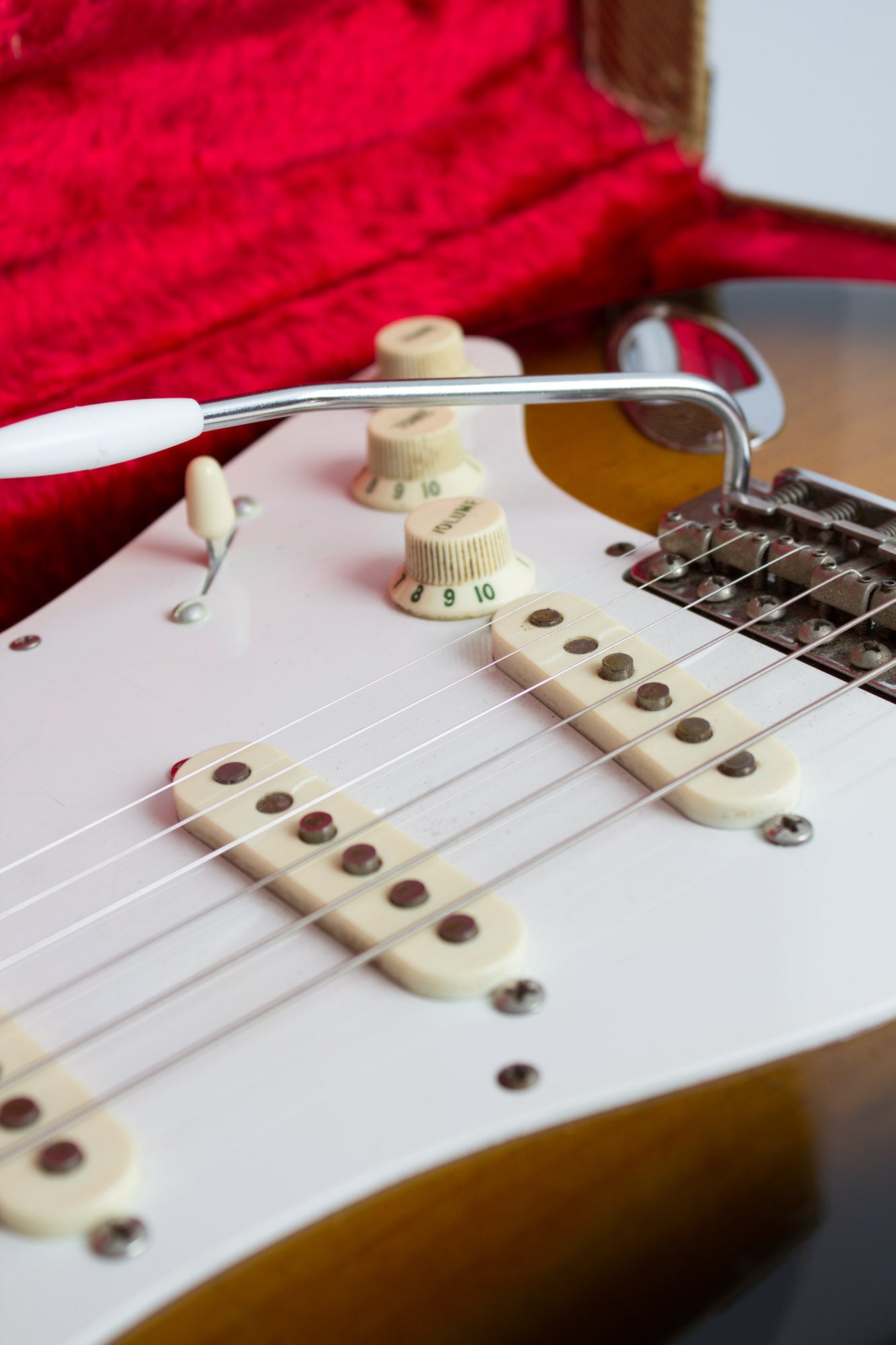 Fender Stratocaster '57 AVRI Owned and used by Elliott Sharp Solid Body Electric Guitar (1982)