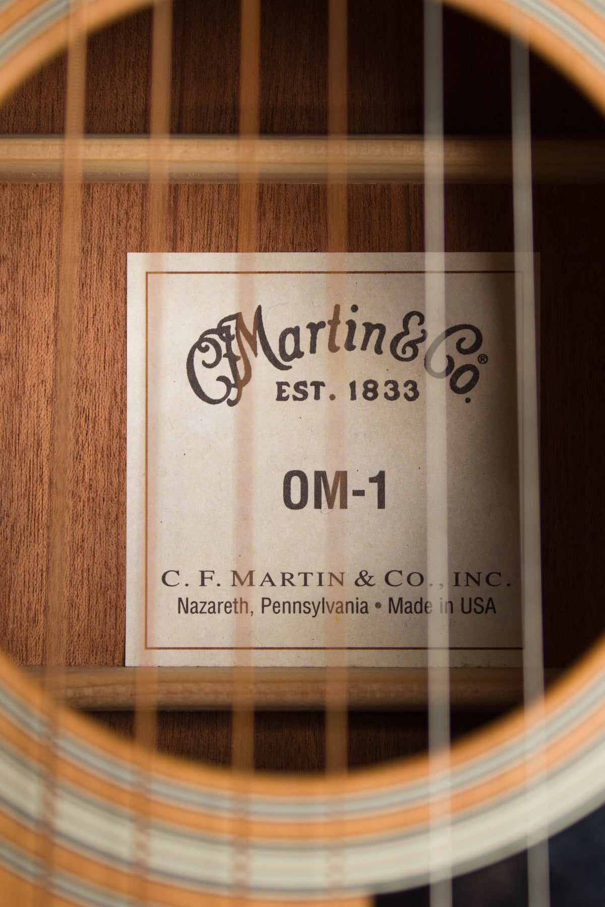 C. F. Martin OM-1 Acoustic Guitar (2009)
