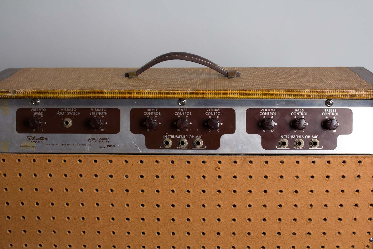 Danelectro Silvertone Model 1336 Tube Amplifier (1956)