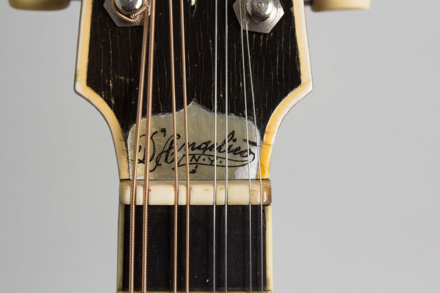 D'Angelico Scroll Headstock Carved Top Mandolin (1942)