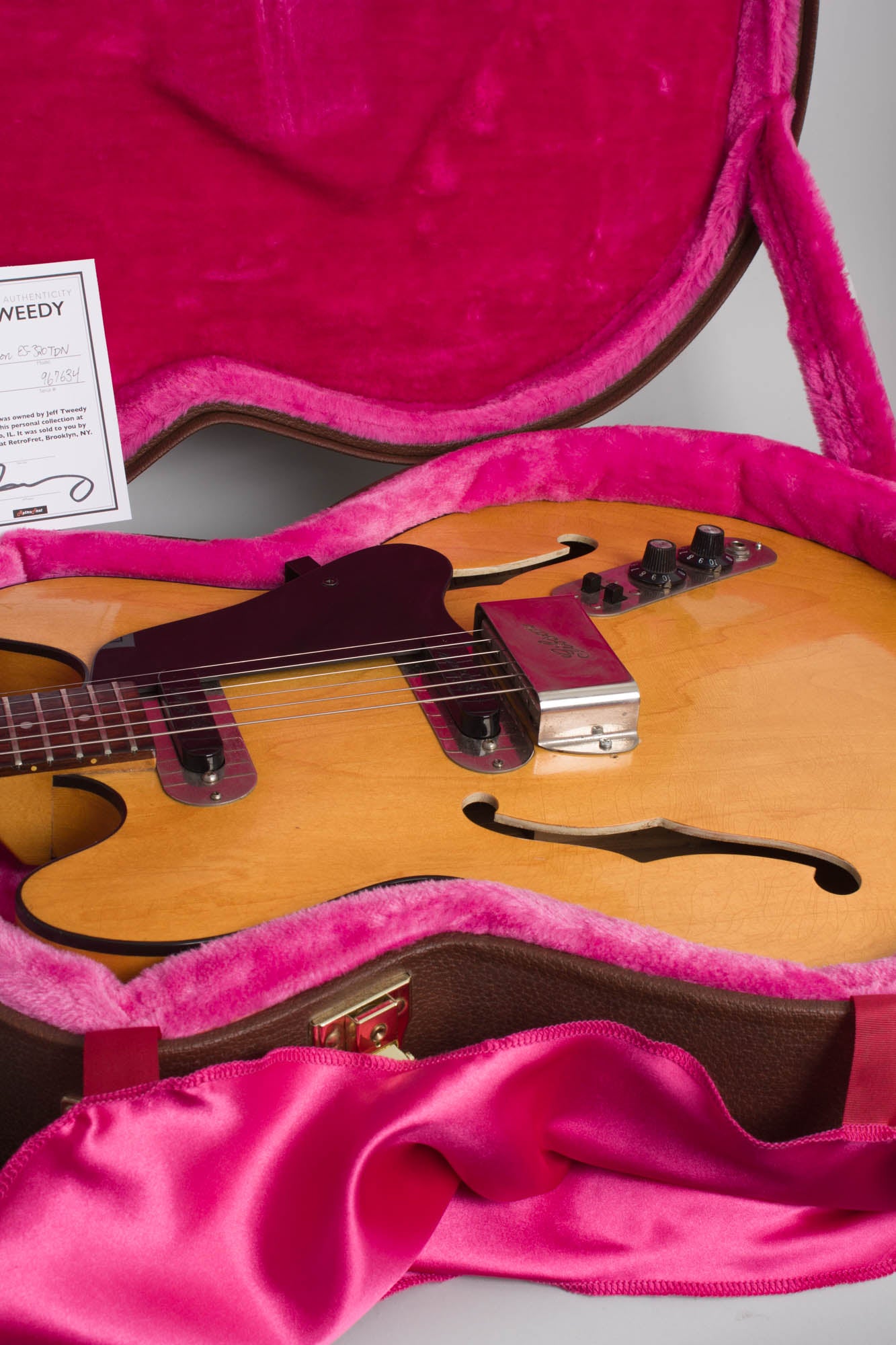 Gibson ES-320TDN Owned by Jeff Tweedy of Wilco Semi-Hollow Body Electric Guitar (1972)