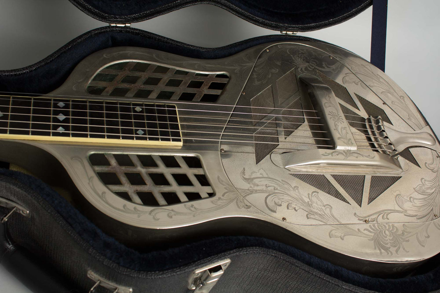 National Style 4 Tricone Squareneck Resophonic Guitar (1928)