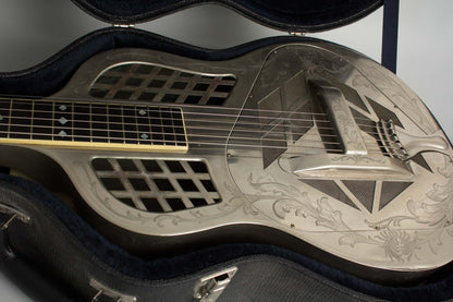 National Style 4 Tricone Squareneck Resophonic Guitar (1928)