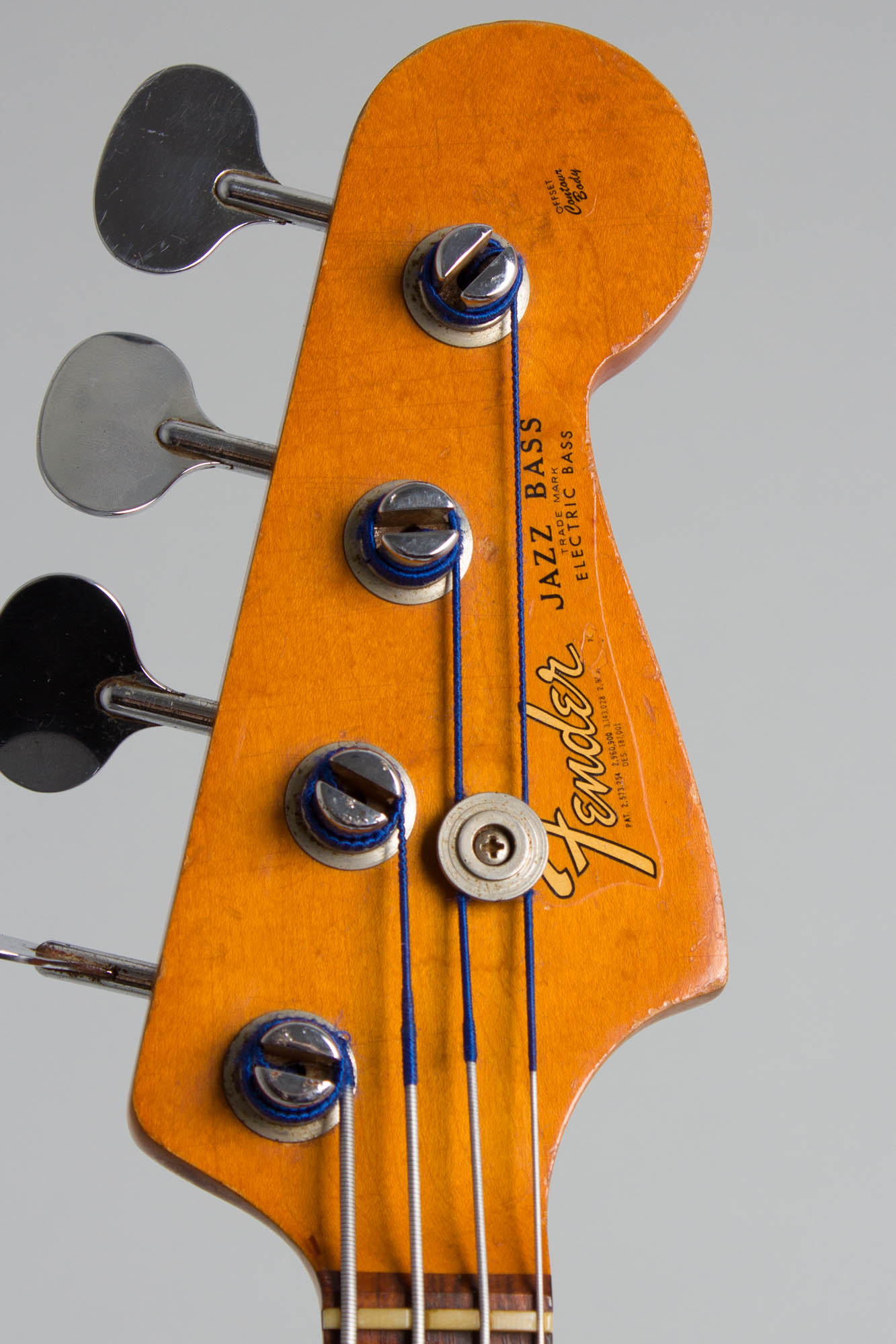 Fender Jazz Bass Solid Body Electric Bass Guitar (1965)