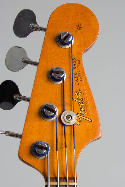 Fender Jazz Bass Solid Body Electric Bass Guitar (1965)