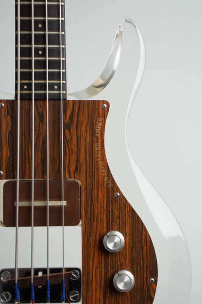 Ampeg Dan Armstrong Solid Body Electric Bass Guitar (1969)