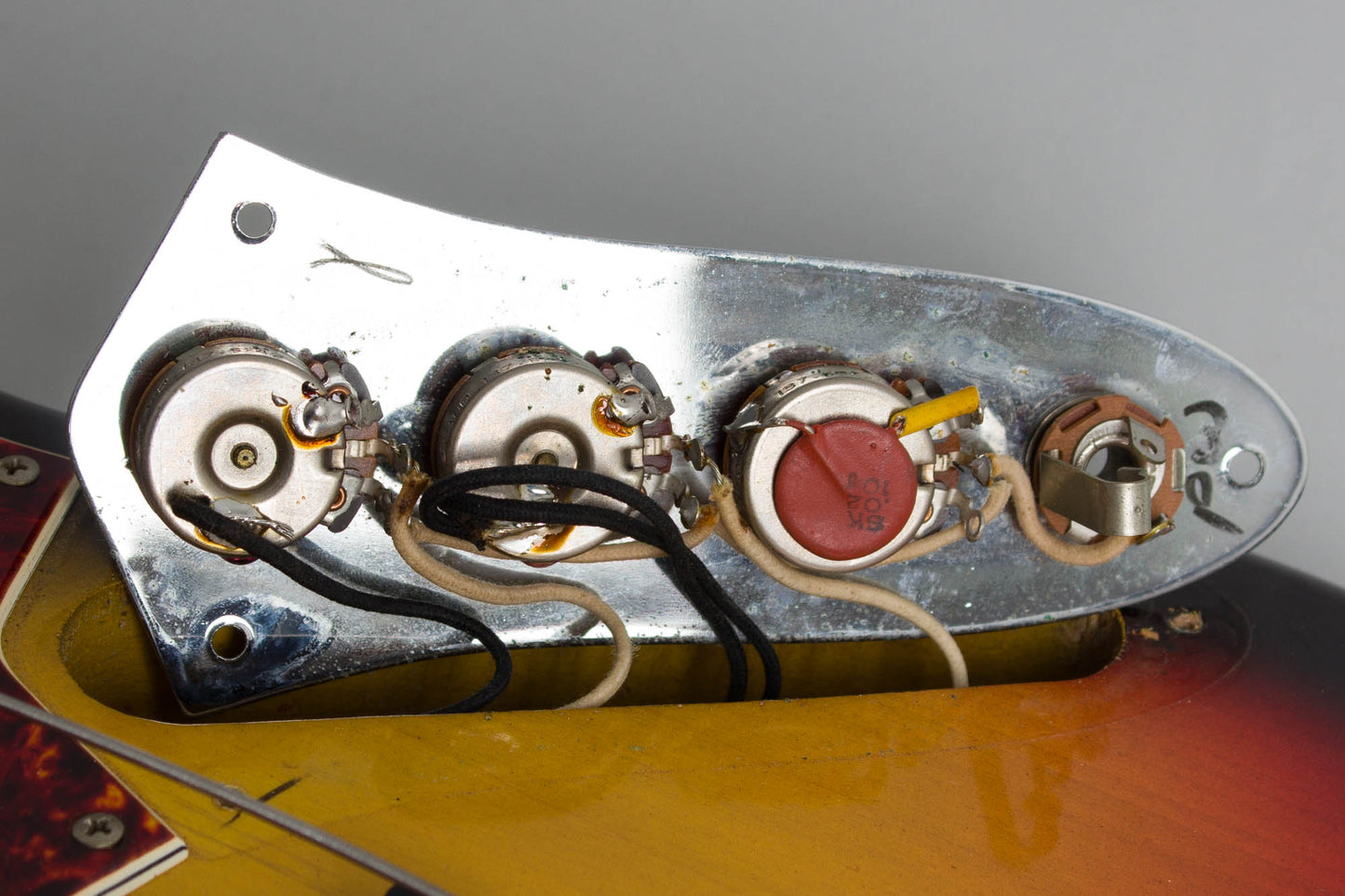 Fender Jazz Bass Solid Body Electric Bass Guitar (1965)