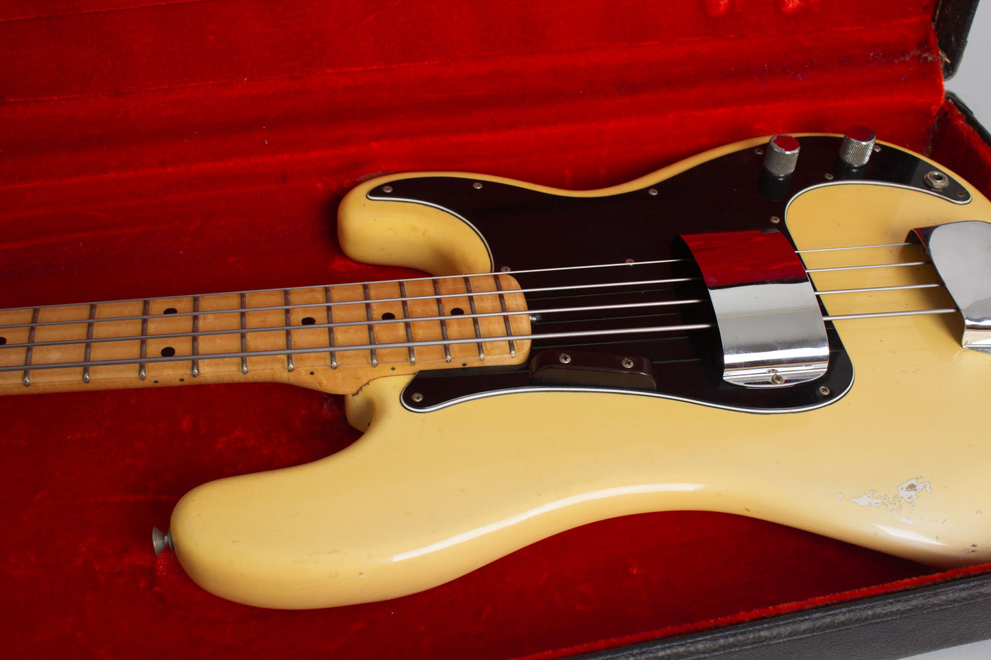 Fender Precision Bass Solid Body Electric Bass Guitar (1974)