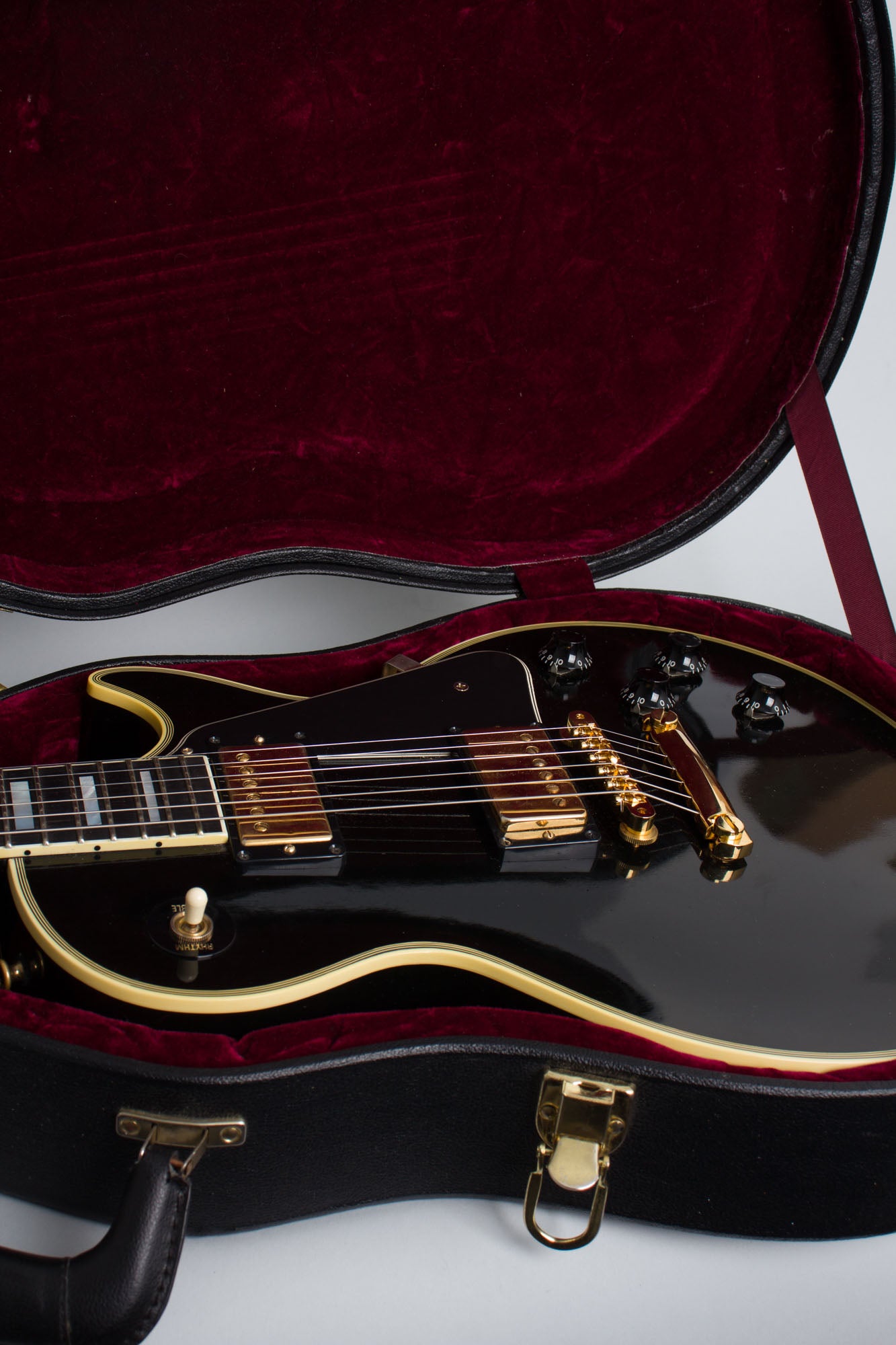 Gibson Les Paul Custom LPB-7 Solid Body Electric Guitar (2002)