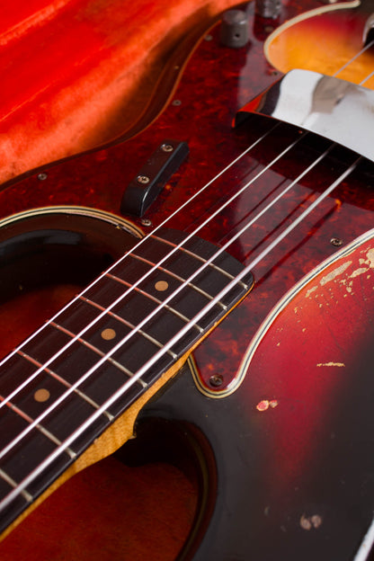 Fender Precision Bass Solid Body Electric Bass Guitar (1964)