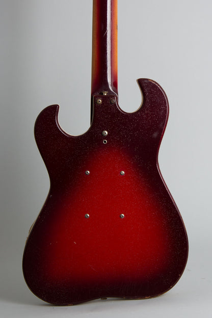 Danelectro Silvertone Model 1457 Amp-In-Case Semi-Hollow Body Electric Guitar (1965)