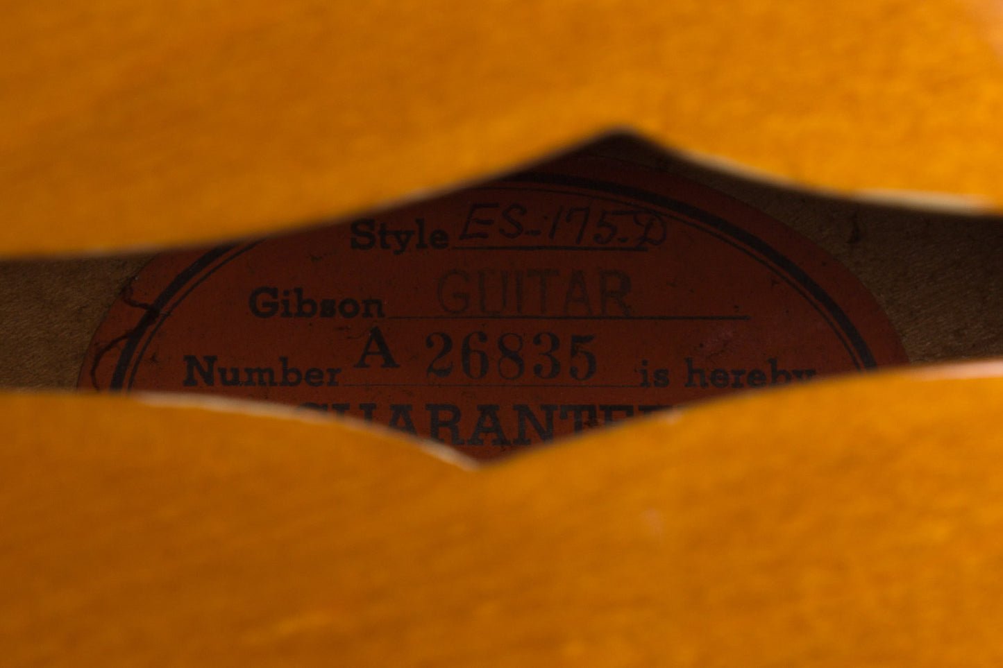 Gibson ES-175DN Arch Top Hollow Body Electric Guitar (1958)