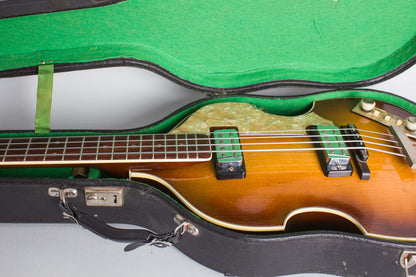 Hofner 500/1 Beatle Bass Hollow Body Electric Bass Guitar (1965)
