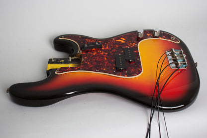Fender Precision Bass Solid Body Electric Bass Guitar (1966)