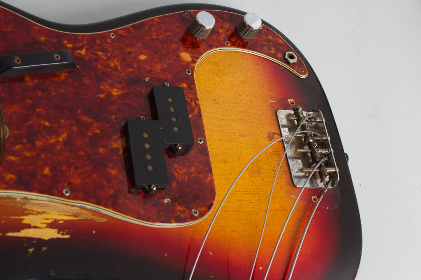 Fender Precision Bass Solid Body Electric Bass Guitar (1963)