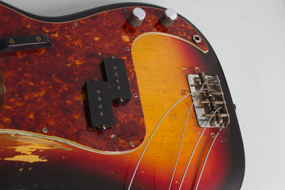 Fender Precision Bass Solid Body Electric Bass Guitar (1963)