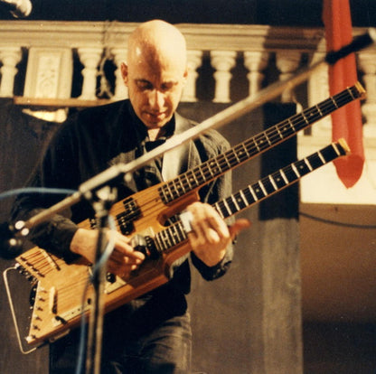 Doug Henderson Custom Double Neck built for and extensively used by Elliott Sharp Solid Body Electric Guitar (1991)