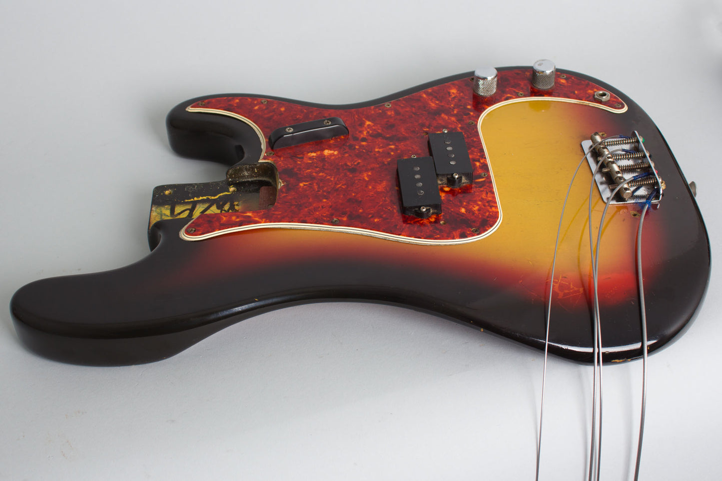 Fender Precision Bass Solid Body Electric Bass Guitar (1966)
