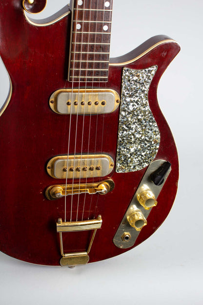 Premier Ruby Special E-722 Owned and Used by Elliott Sharp Solid Body Electric Guitar (1959)