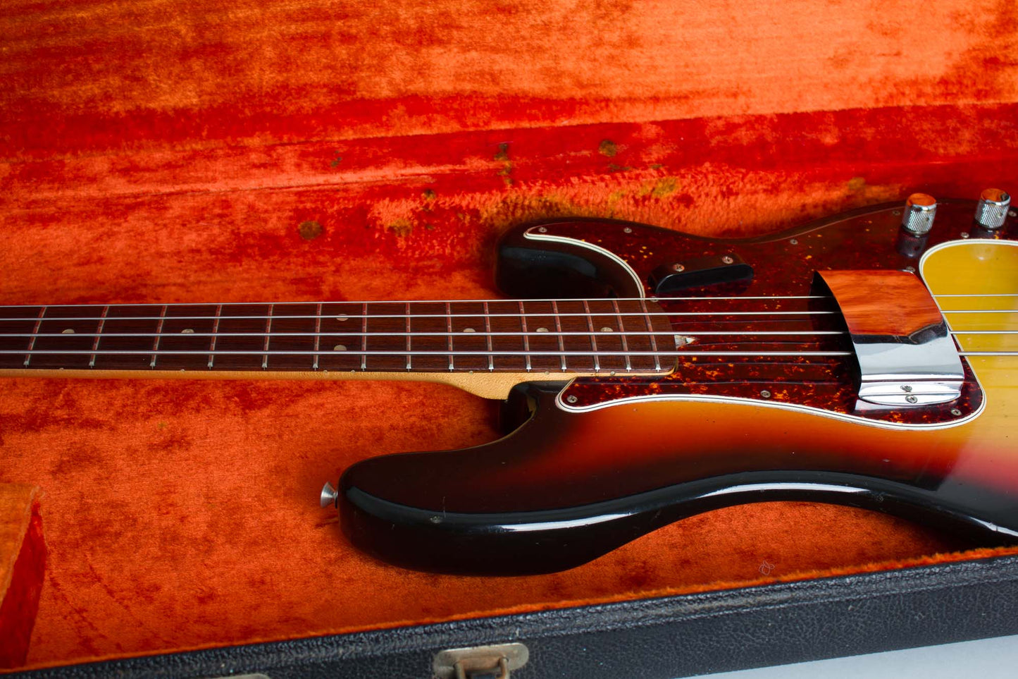 Fender Precision Bass Solid Body Electric Bass Guitar (1966)