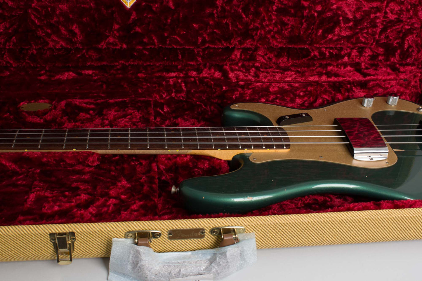 Fender Precision Bass Custom Shop 1959 Relic Solid Body Electric Bass Guitar (2017)