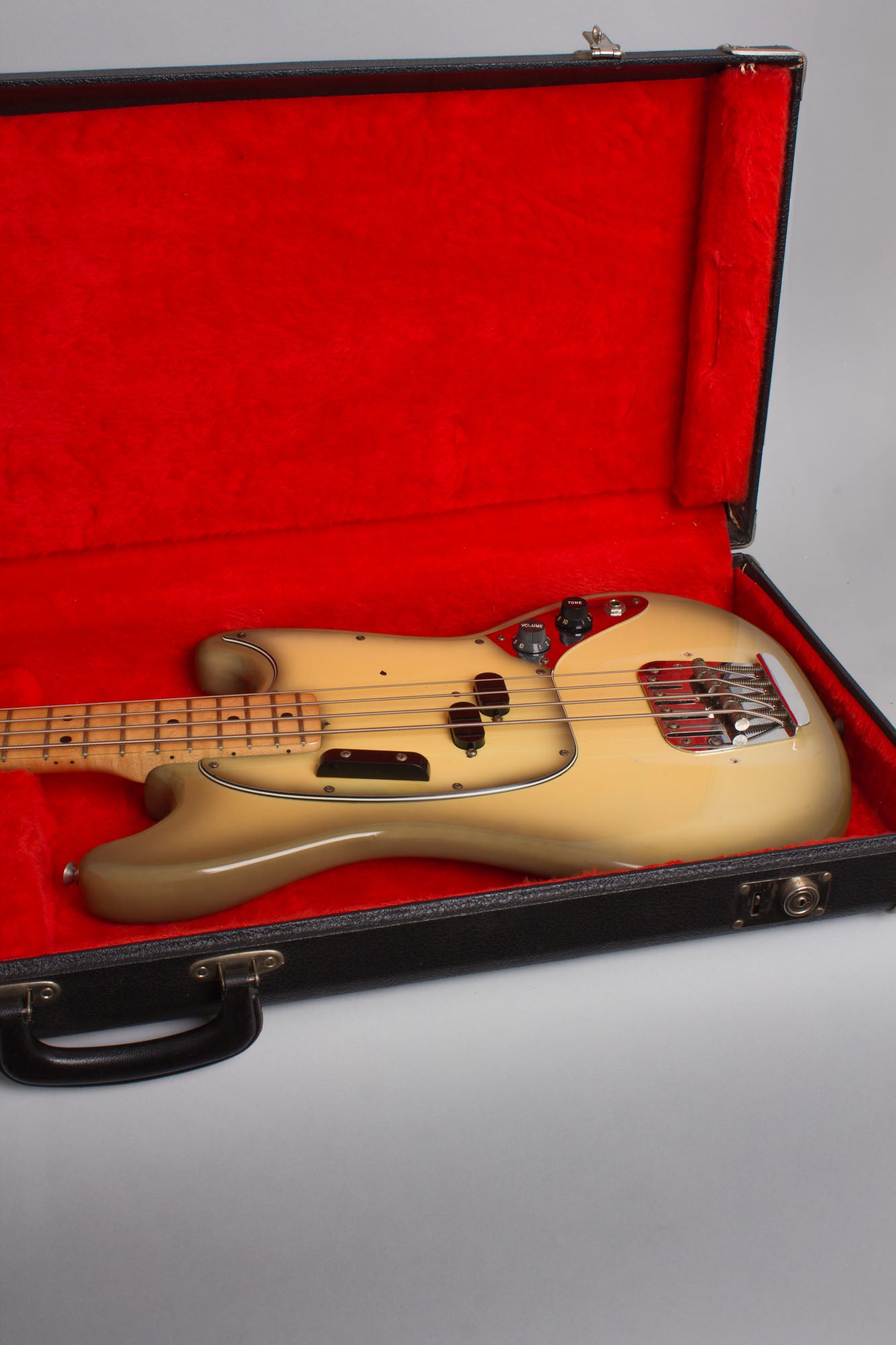 Fender Mustang Antigua Owned by Jeff Tweedy of Wilco Solid Body Electric Bass Guitar (1978)
