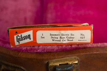Gibson EB-6 6-string Semi-Hollow Body Electric Bass Guitar (1961)