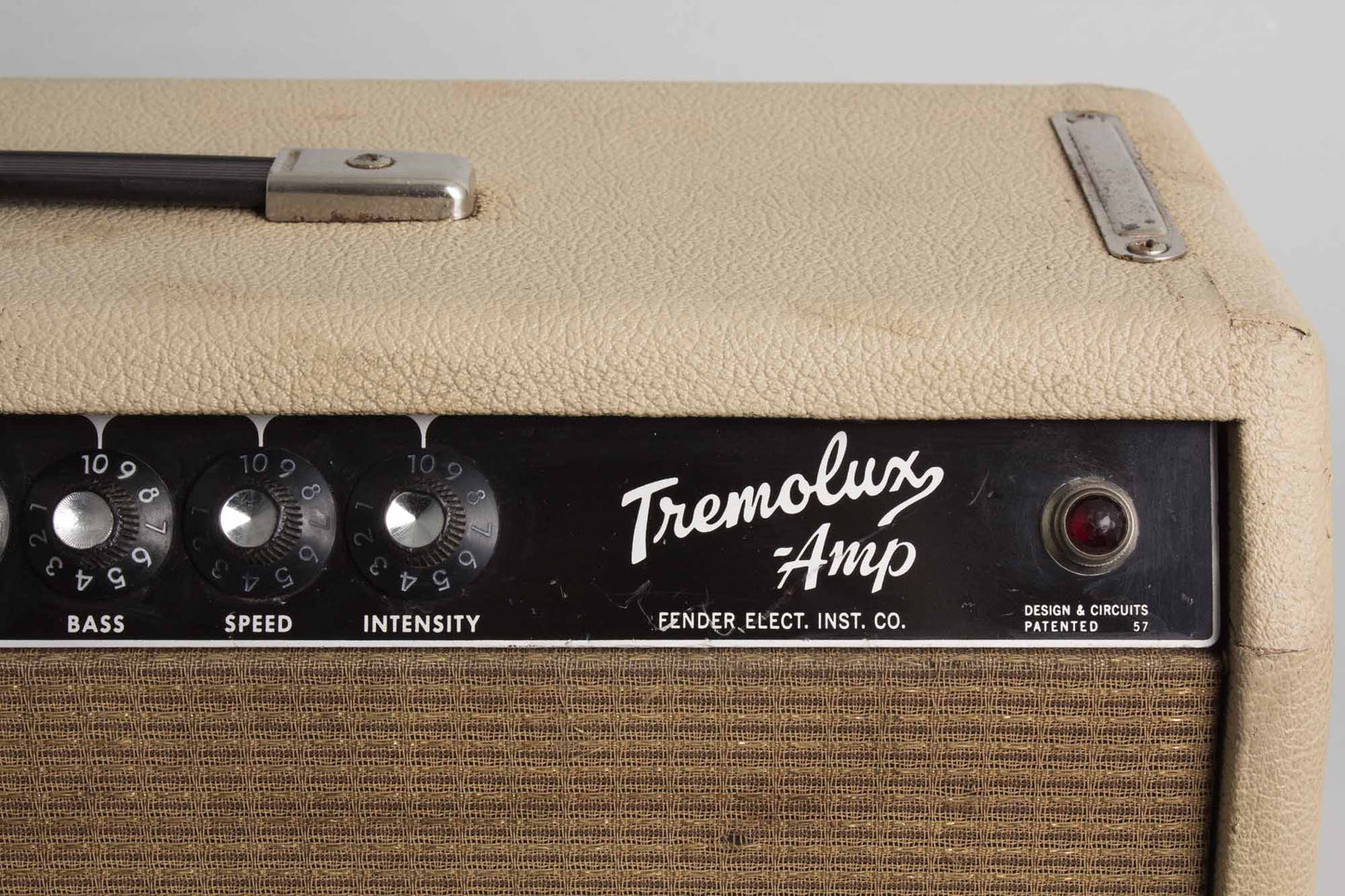Fender Tremolux AA763 w/Larry Rodgers Reproduction 2x10 Cabinet Piggyback Tube Amplifier (1964)