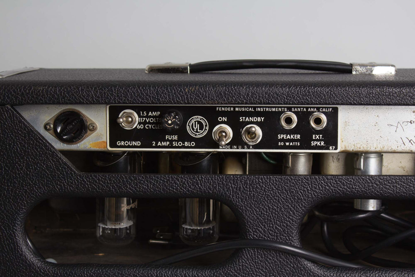 Fender Bassman AB165 Tube Head Bass Amplifier (1967)