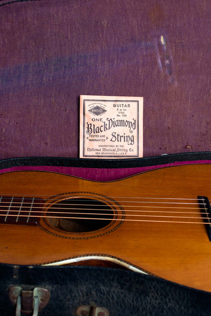 Harmony Oak Flat Top Acoustic Guitar (1920s)