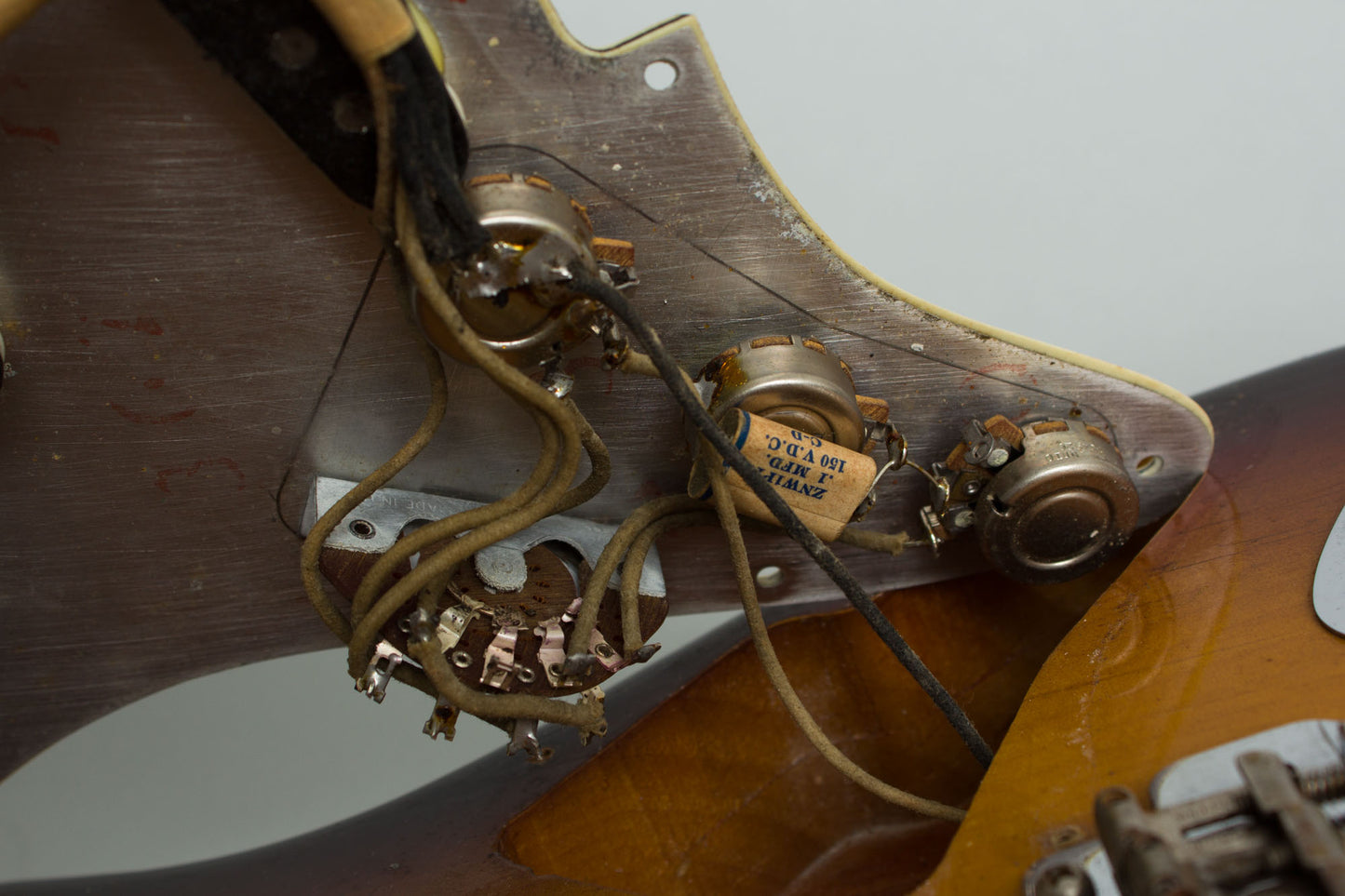 Fender Stratocaster Solid Body Electric Guitar (1959)