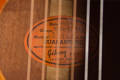 Gibson Hummingbird Flat Top Acoustic Guitar (1963)